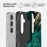 Burga Samsung Galaxy S24 FE Deksel Tough Emerald Pool