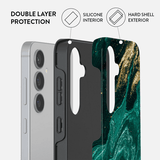 Burga Samsung Galaxy S24 Deksel Tough Emerald Pool
