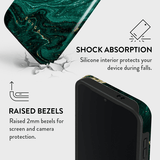 Burga Samsung Galaxy S24 Deksel Tough Emerald Pool