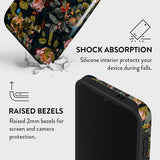 Burga Samsung Galaxy S24 Deksel Tough Bloomy Garden