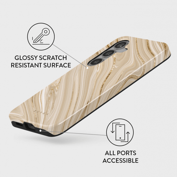 Burga Samsung Galaxy S24 Deksel Tough Full Glam