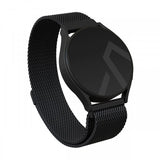 Burga Samsung Galaxy Watch 20mm Armbånd Metal Mesh Svart