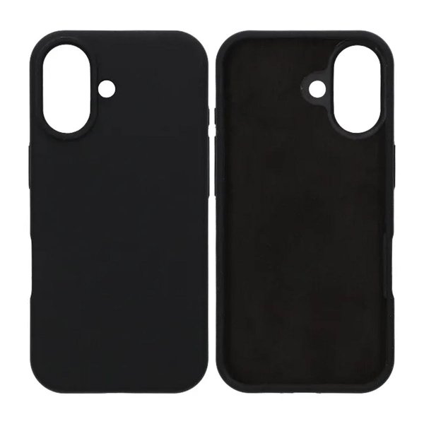 iPhone 17 Deksel Liquid Silicone Svart