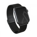 Burga Apple Watch 38/40/41/42mm Armbånd Mesh Elegance Svart