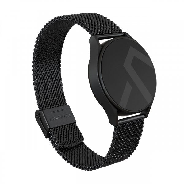Burga Samsung Galaxy Watch 20mm Armbånd Mesh Elegance Svart