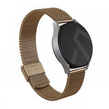 Burga Samsung Galaxy Watch 22mm Armbånd Mesh Elegance Gull