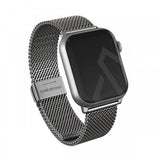 Burga Apple Watch 38/40/41/42mm Armbånd Mesh Elegance Sølv