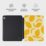 Burga iPad 10.9 (gen 10)/iPad 11 (A16) Etui Folio Lemon Tart