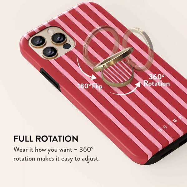 Burga Holder Telefon Ring Strawberry Jam