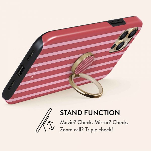 Burga Holder Telefon Ring Strawberry Jam