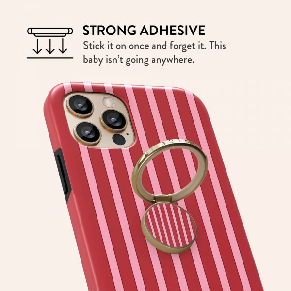 Burga Holder Telefon Ring Strawberry Jam