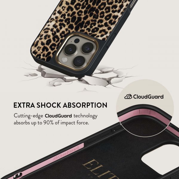 Burga iPhone 16 Pro Max Deksel Elite Dark MagSafe Player