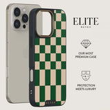 Burga iPhone 15 Plus Deksel Elite Dark MagSafe Ivy League