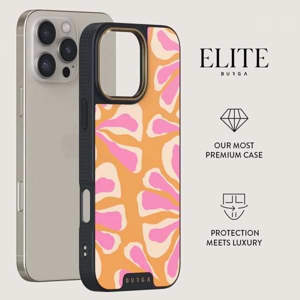Burga iPhone 15 Plus Deksel Elite Dark MagSafe Aloha