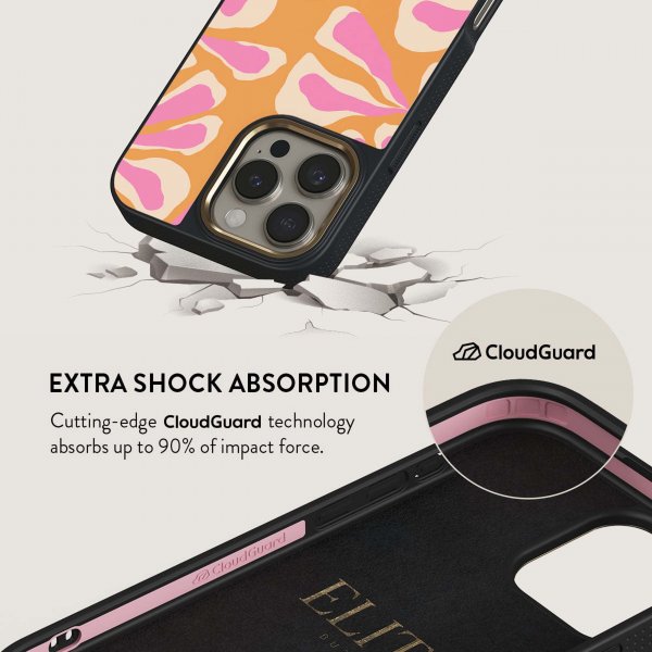 Burga iPhone 16 Plus Deksel Elite Dark MagSafe Aloha