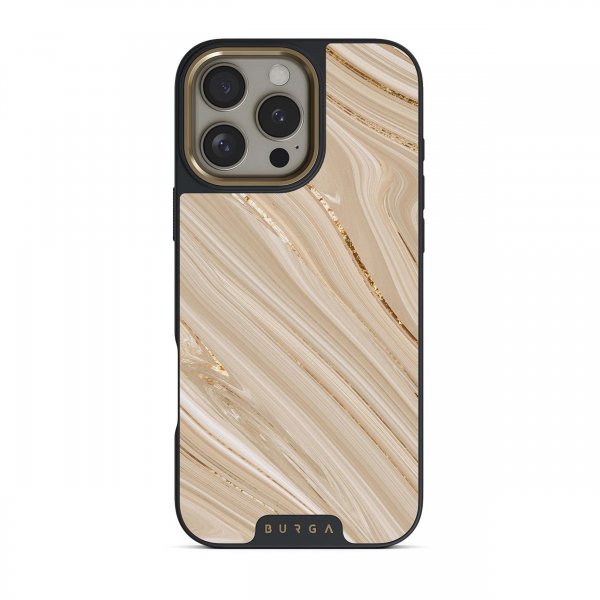 Burga iPhone 16 Plus Deksel Elite Dark MagSafe Full Glam