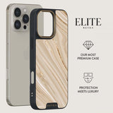 Burga iPhone 16 Deksel Elite Dark MagSafe Full Glam