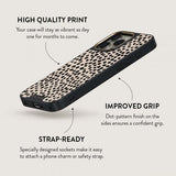 Burga iPhone 16 Deksel Elite Dark MagSafe Almond Latte