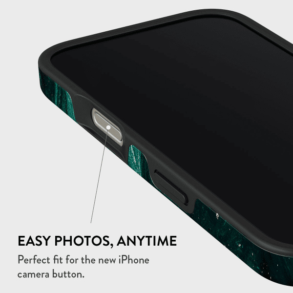 Burga iPhone 15 Deksel Tough MagSafe Emerald Pool