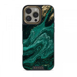 Burga iPhone 16 Pro Max Deksel Elite Dark MagSafe Emerald Pool