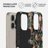 Burga iPhone 16 Pro Max Deksel Tough MagSafe Bloomy Garden