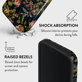 Burga iPhone 16 Pro Max Deksel Tough MagSafe Bloomy Garden