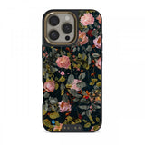 Burga iPhone 16 Pro Deksel Elite Dark MagSafe Bloomy Garden