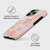 Burga iPhone 14 Deksel Tough Golden Coral