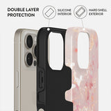 Burga iPhone 16 Pro Deksel Tough MagSafe Golden Coral