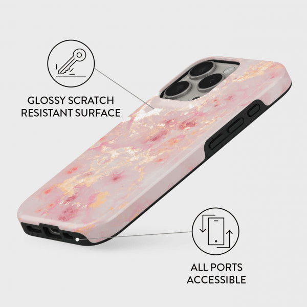 Burga iPhone 16 Pro Max Deksel Tough MagSafe Golden Coral