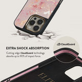 Burga iPhone 16 Deksel Elite Dark MagSafe Golden Coral