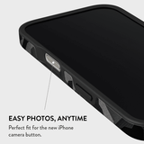 Burga iPhone 14 Deksel Tough Night Black Camo