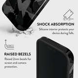 Burga iPhone 16 Plus Deksel Tough MagSafe Night Black Camo