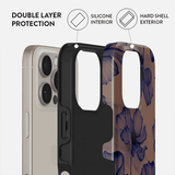 Burga iPhone 16 Pro Deksel Tough MagSafe Velvet Night