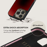 Burga iPhone 16 Pro Deksel Elite Dark MagSafe No Talking