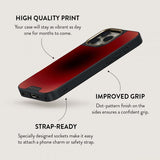 Burga iPhone 15 Pro Deksel Elite Dark MagSafe No Talking