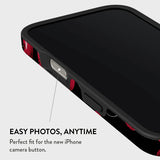 Burga iPhone 15 Deksel Tough MagSafe Cherrybomb