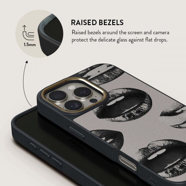 Burga iPhone 16 Plus Deksel Elite Dark MagSafe Next Mistake