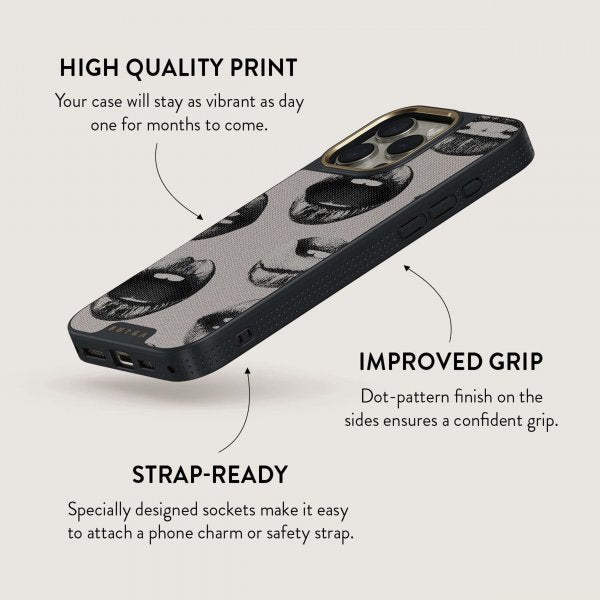 Burga iPhone 15 Pro Deksel Elite Dark MagSafe Next Mistake