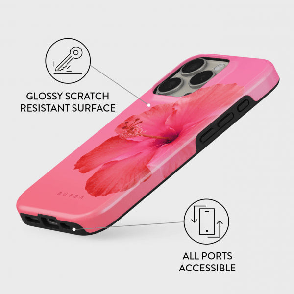 Burga iPhone 15 Plus Deksel Tough MagSafe Island Girl