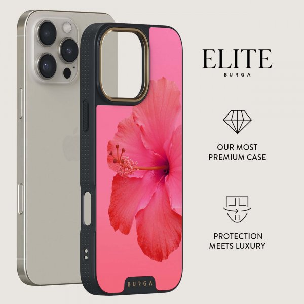 Burga iPhone 14 Deksel Elite Dark MagSafe Island Girl