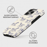 Burga iPhone 16 Deksel Tough Derby Race