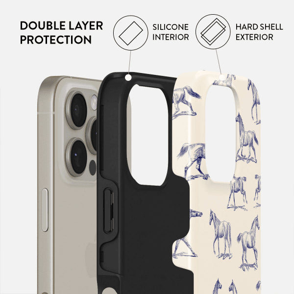 Burga iPhone 16 Plus Deksel Tough MagSafe Derby Race