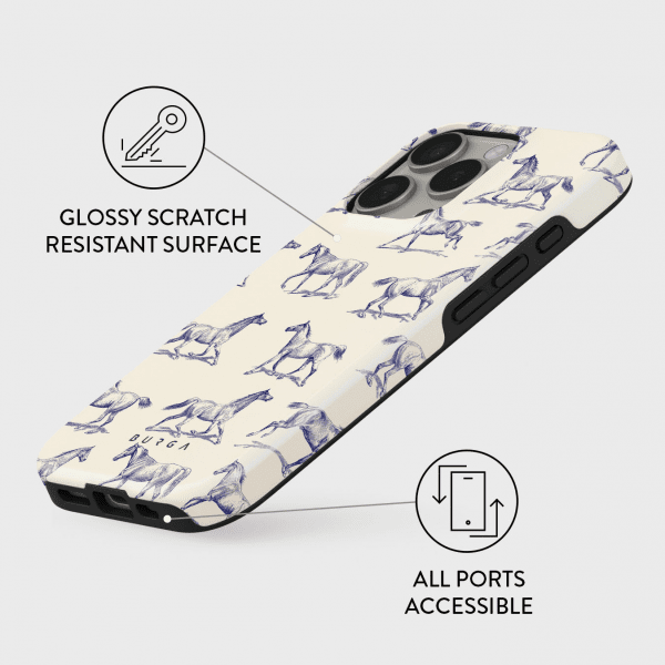 Burga iPhone 16 Pro Max Deksel Tough MagSafe Derby Race