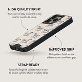 Burga iPhone 15 Pro Deksel Elite Dark MagSafe Derby Race