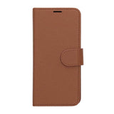 Samsung Galaxy S25 Edge Etui med Kortlomme stativfunksjon Brun