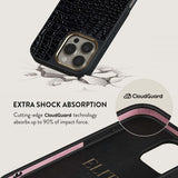 Burga iPhone 15 Pro Deksel Elite Dark MagSafe Reaper's Touch