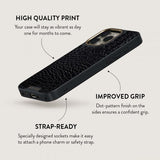 Burga iPhone 15 Pro Max Deksel Elite Dark MagSafe Reaper's Touch