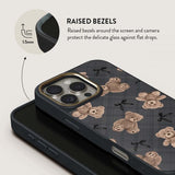 Burga iPhone 16 Pro Max Deksel Elite Dark MagSafe BFF