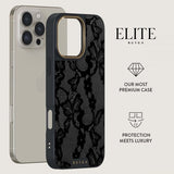 Burga iPhone 16 Pro Deksel Elite Dark MagSafe Magnetic
